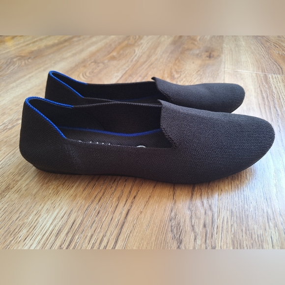 Rothy's Black Slip-On Classic Loafers - 9.5 - Picture 2 of 9